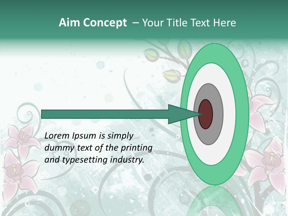 Blots Decor Stains PowerPoint Template