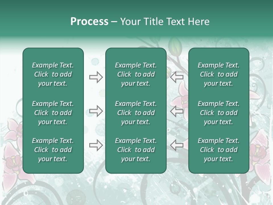 Blots Decor Stains PowerPoint Template