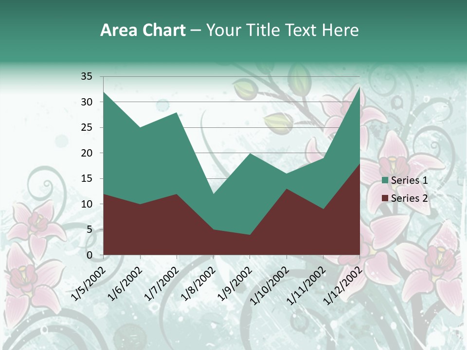 Blots Decor Stains PowerPoint Template
