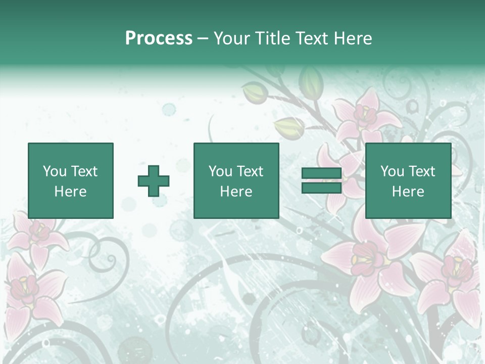 Blots Decor Stains PowerPoint Template