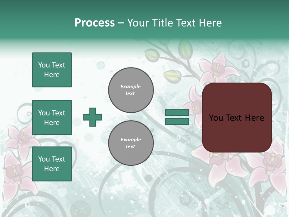 Blots Decor Stains PowerPoint Template