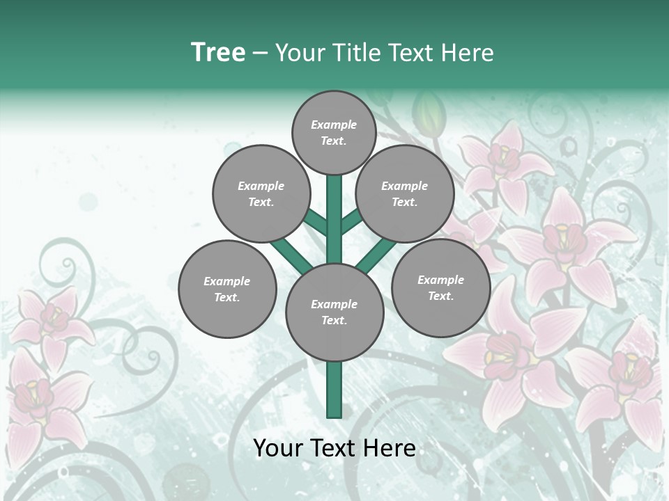 Blots Decor Stains PowerPoint Template