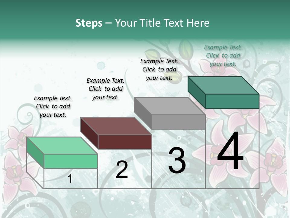 Blots Decor Stains PowerPoint Template