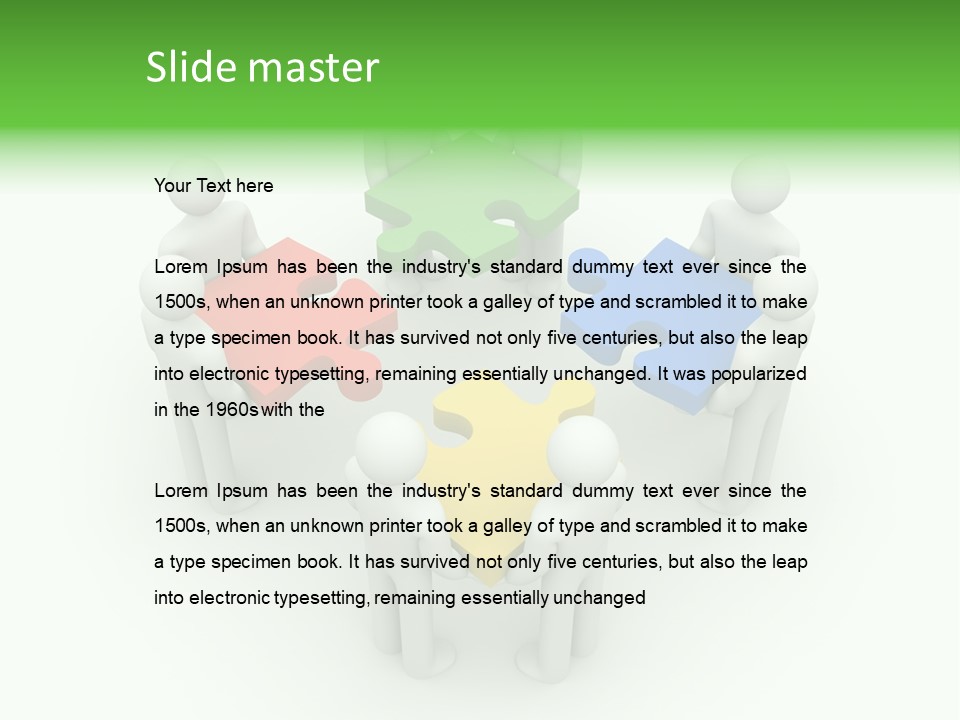 Way Relation Communication PowerPoint Template