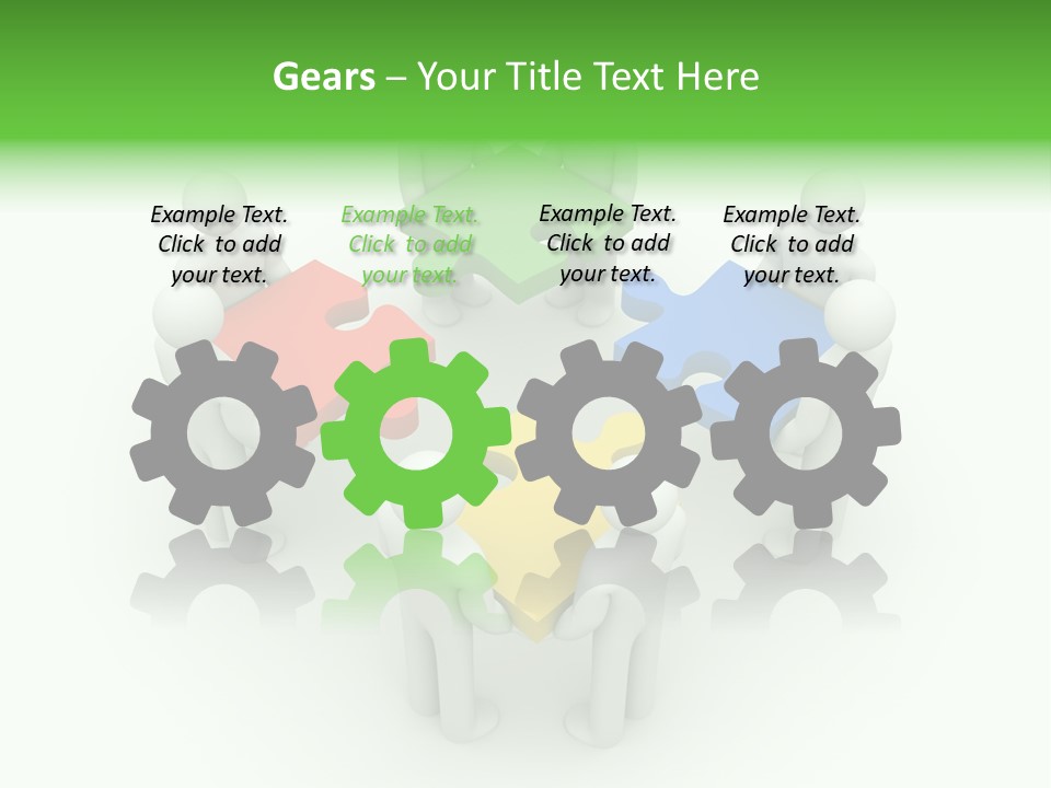 Way Relation Communication PowerPoint Template