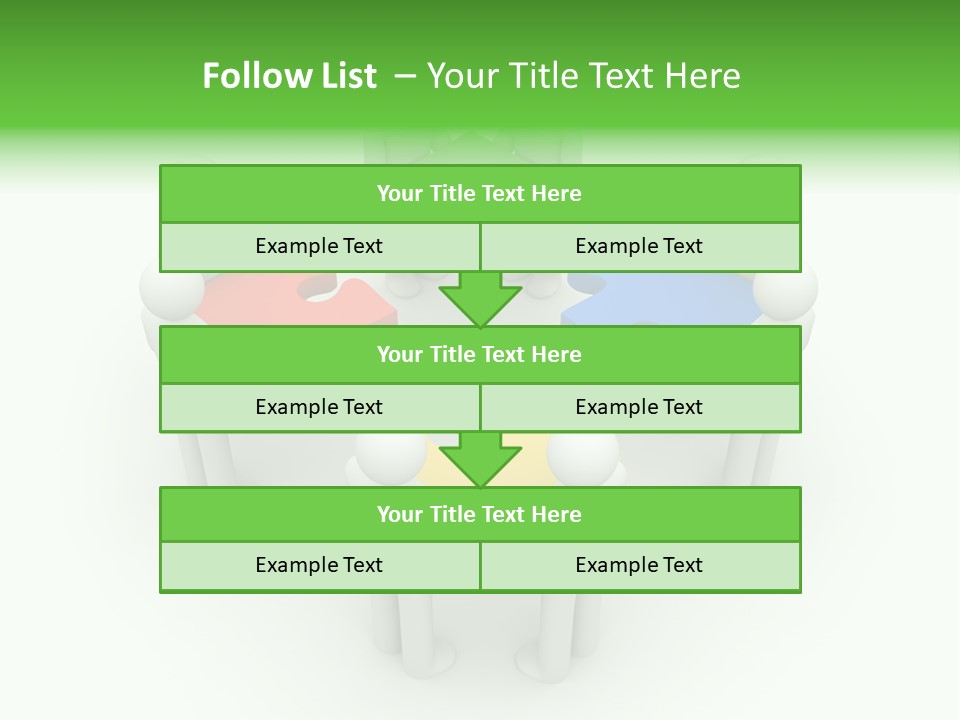 Way Relation Communication PowerPoint Template