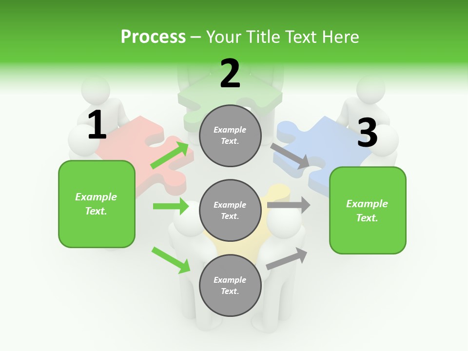 Way Relation Communication PowerPoint Template