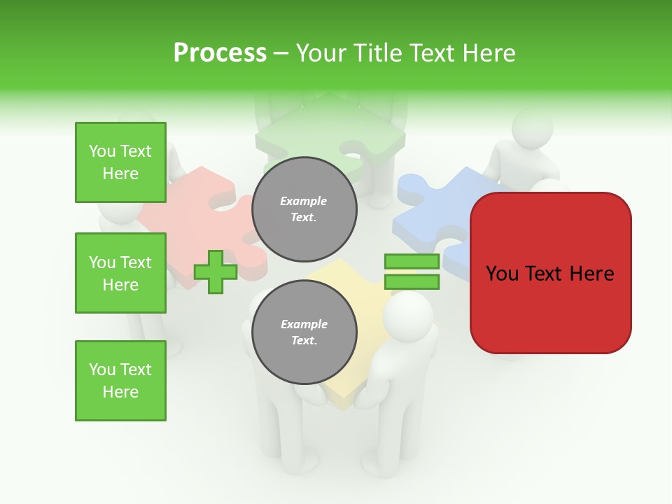 Way Relation Communication PowerPoint Template