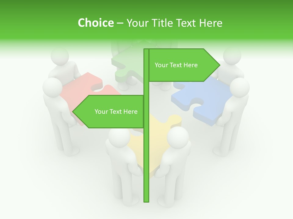Way Relation Communication PowerPoint Template