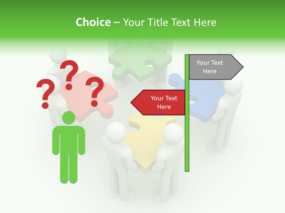 Way Relation Communication PowerPoint Template