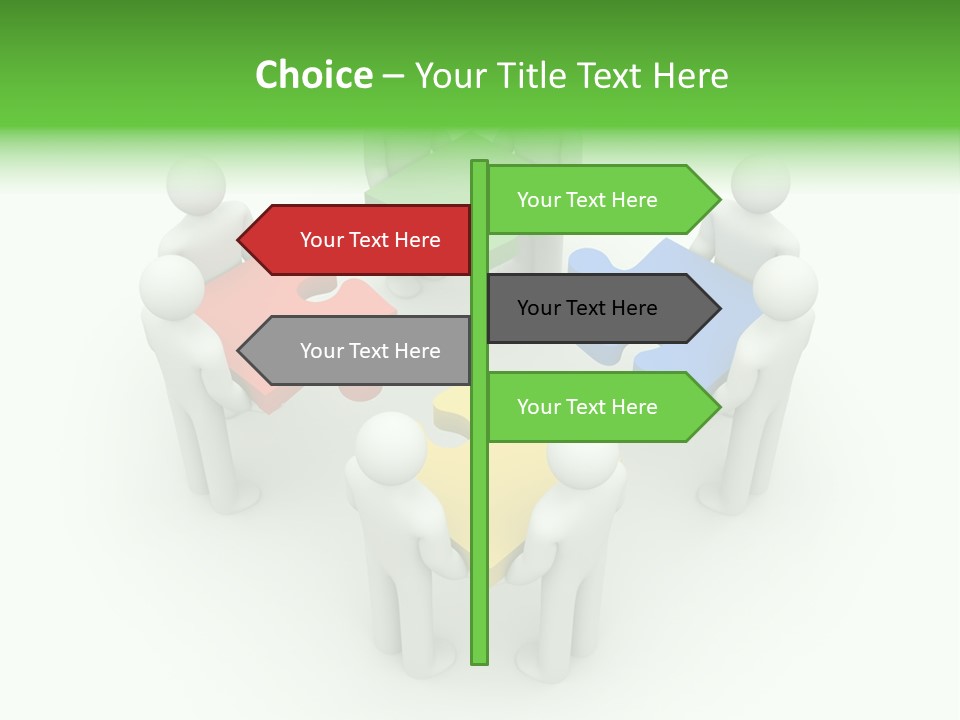 Way Relation Communication PowerPoint Template
