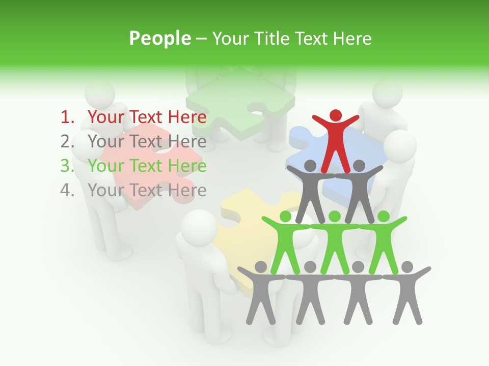 Way Relation Communication PowerPoint Template