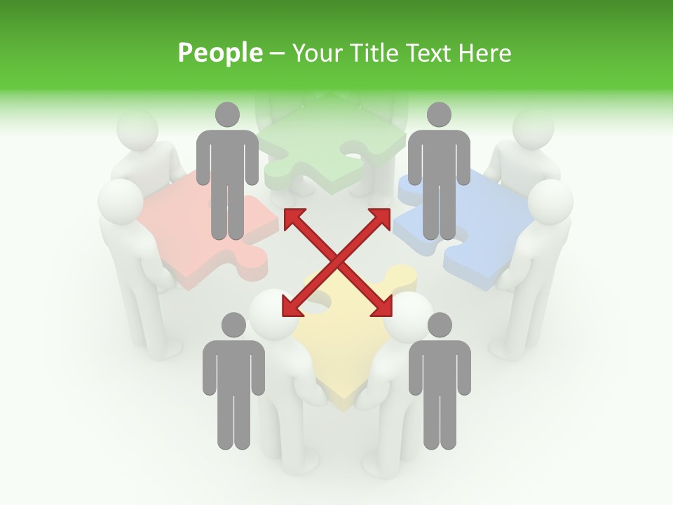 Way Relation Communication PowerPoint Template