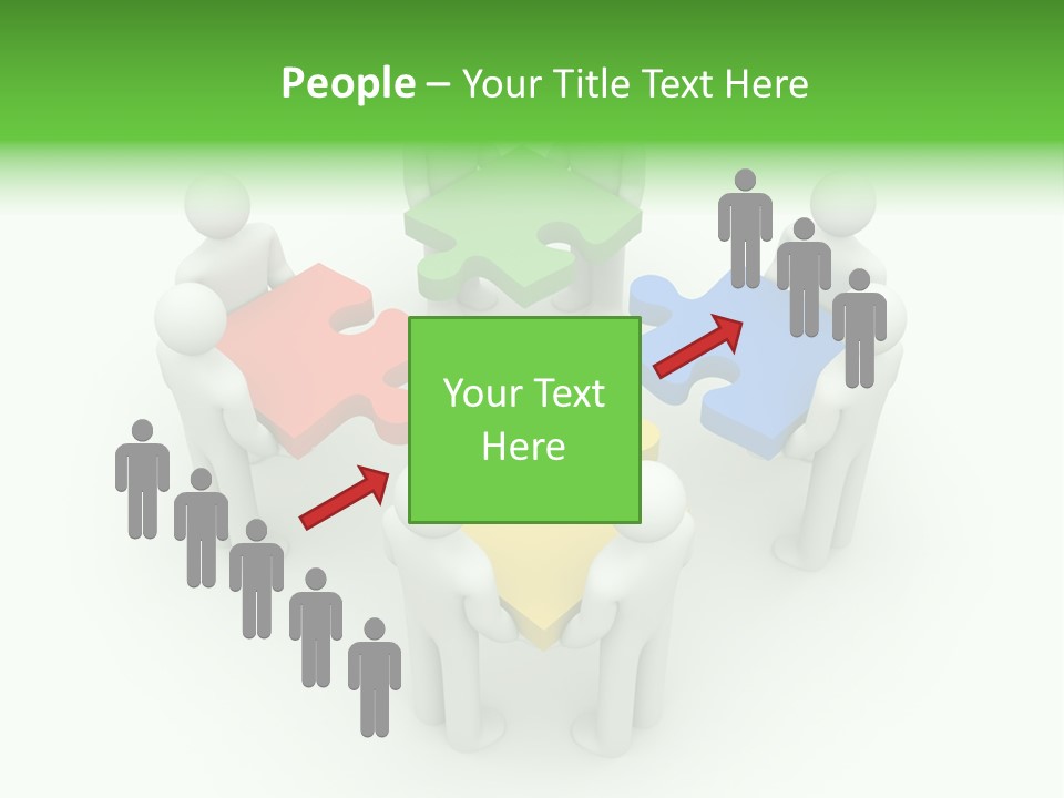 Way Relation Communication PowerPoint Template