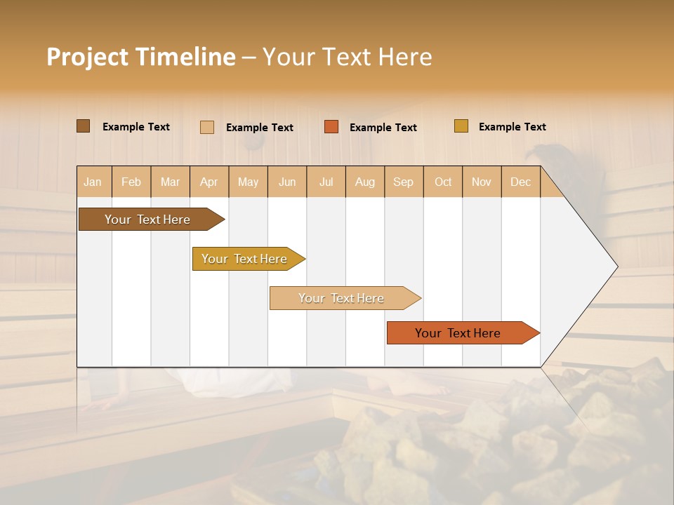 Female Relaxation Health PowerPoint Template