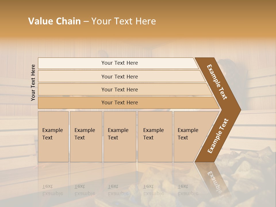 Female Relaxation Health PowerPoint Template