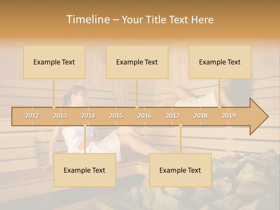 Female Relaxation Health PowerPoint Template