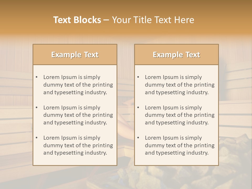Female Relaxation Health PowerPoint Template