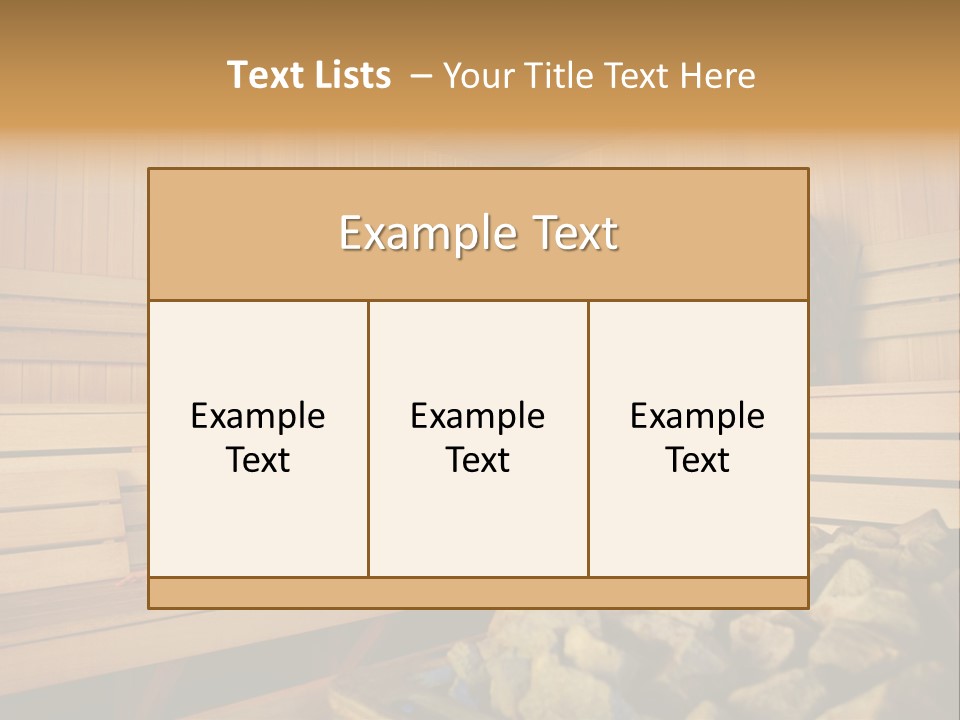 Female Relaxation Health PowerPoint Template