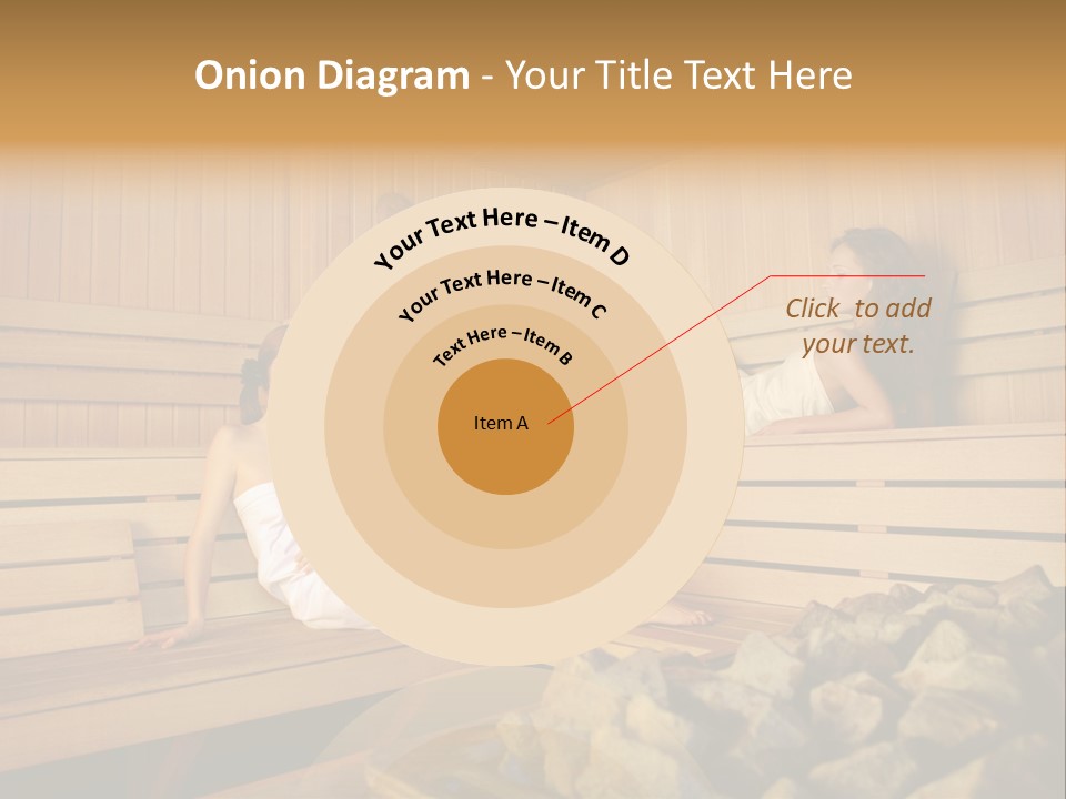 Female Relaxation Health PowerPoint Template