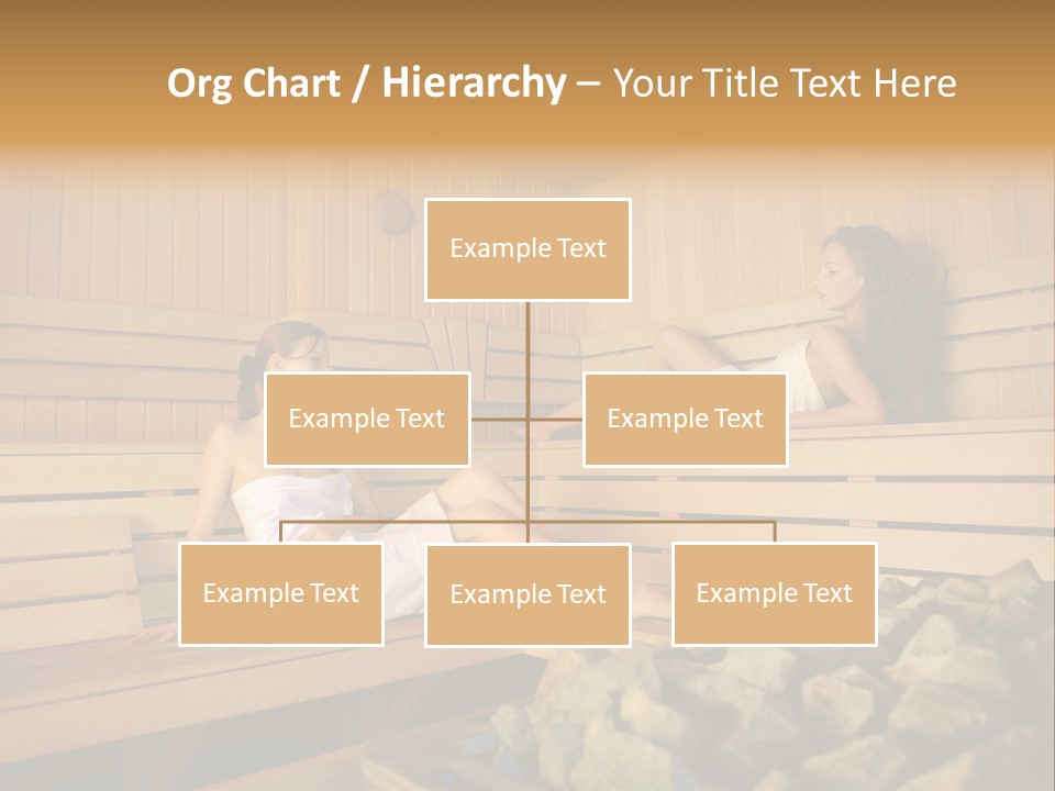 Female Relaxation Health PowerPoint Template