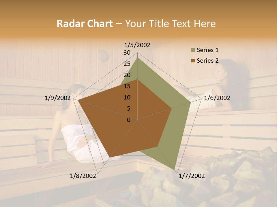 Female Relaxation Health PowerPoint Template