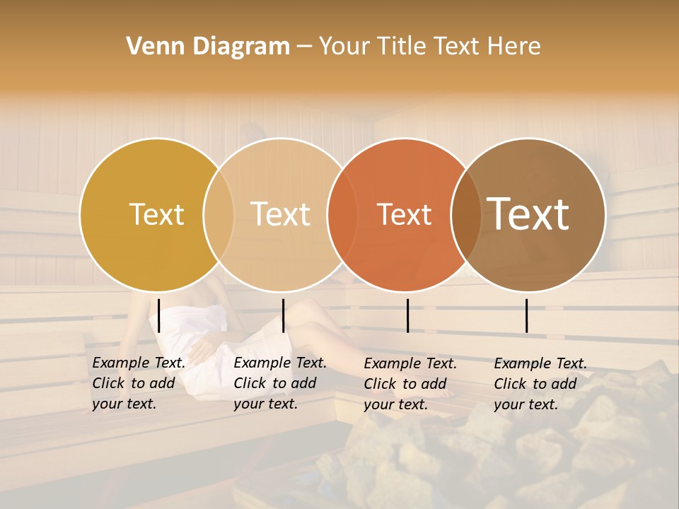 Female Relaxation Health PowerPoint Template