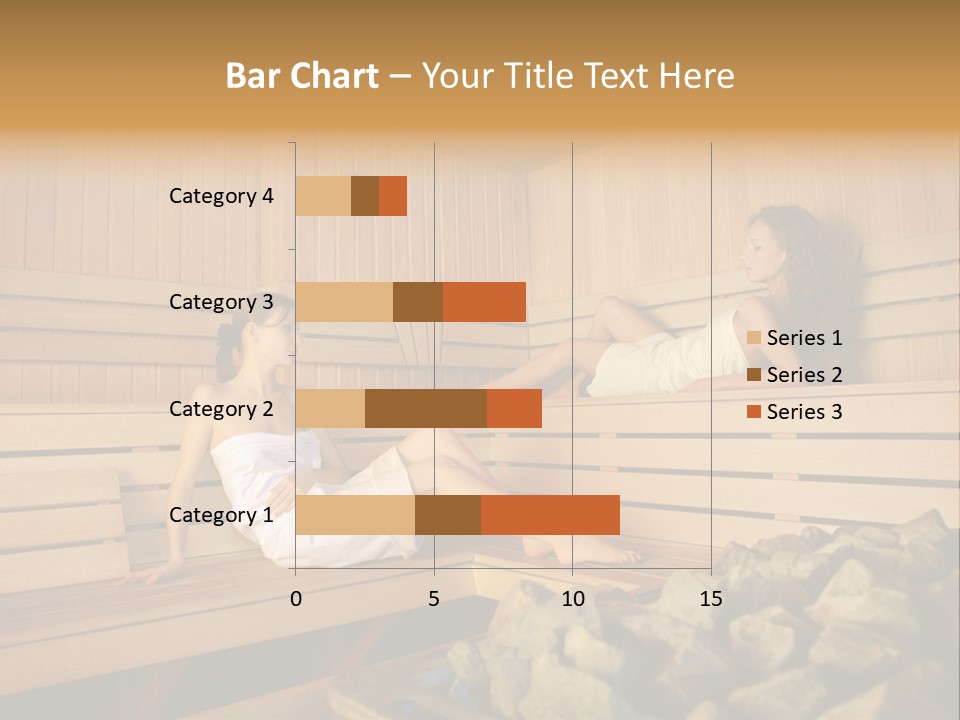 Female Relaxation Health PowerPoint Template