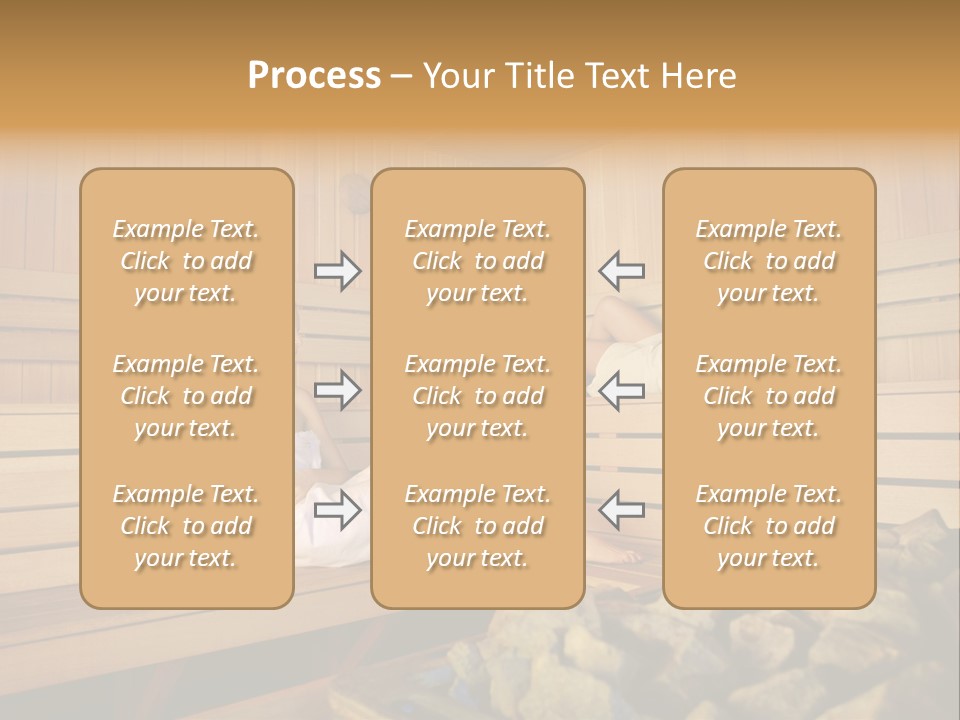 Female Relaxation Health PowerPoint Template