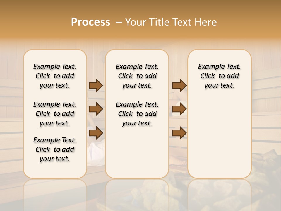 Female Relaxation Health PowerPoint Template