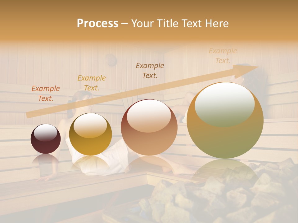 Female Relaxation Health PowerPoint Template