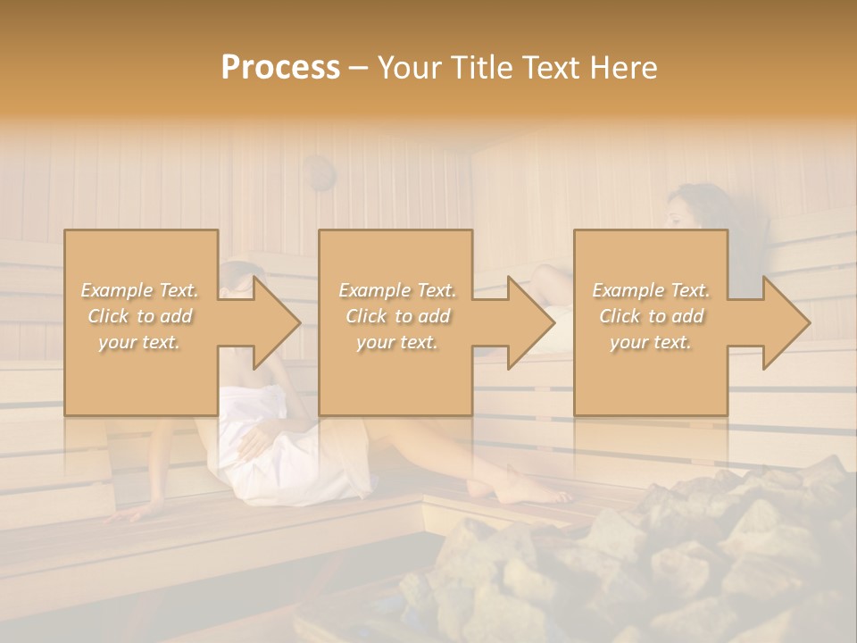 Female Relaxation Health PowerPoint Template