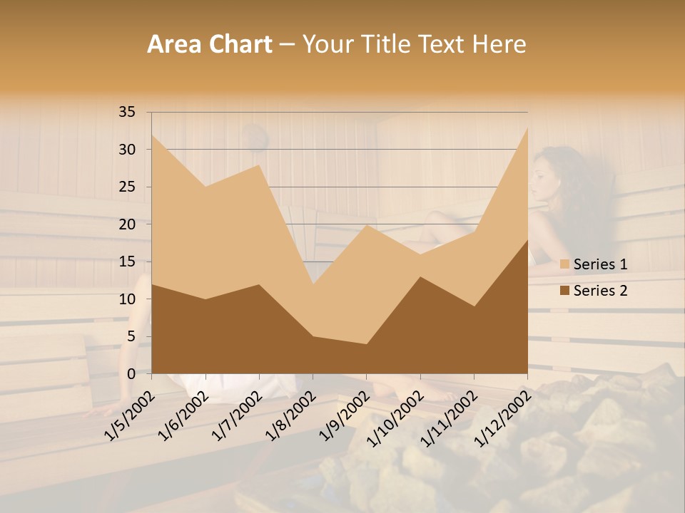 Female Relaxation Health PowerPoint Template