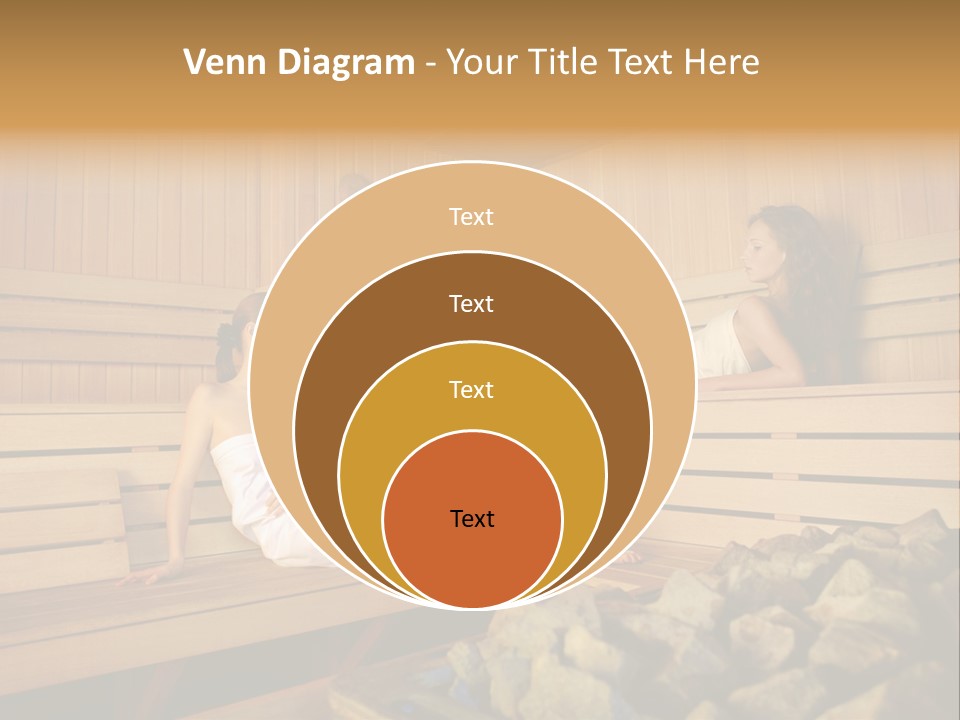 Female Relaxation Health PowerPoint Template