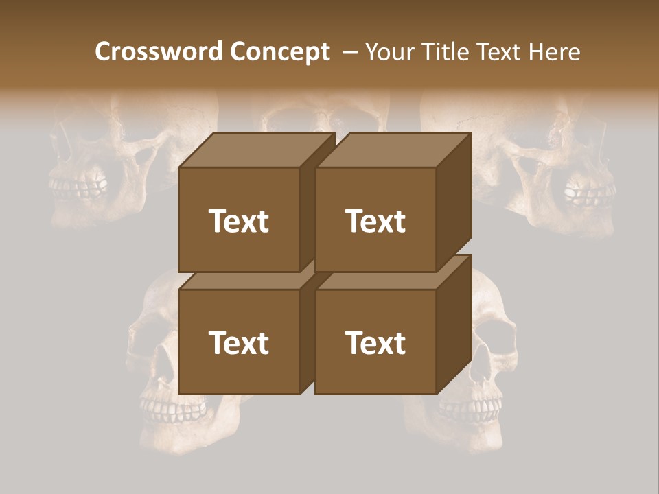 Background Person Head PowerPoint Template