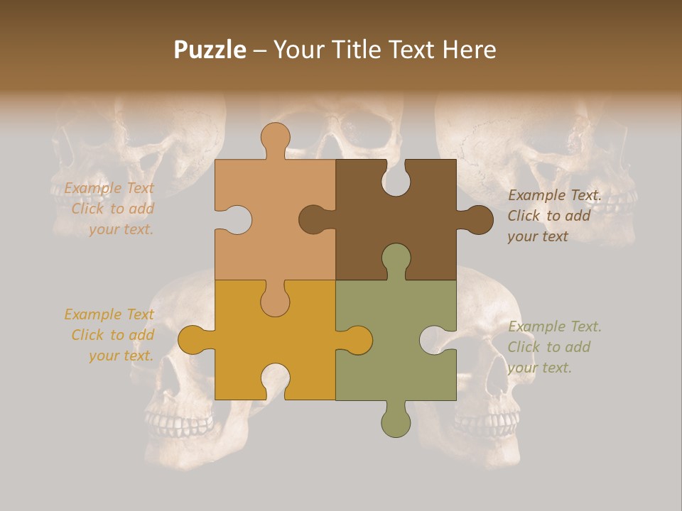 Background Person Head PowerPoint Template