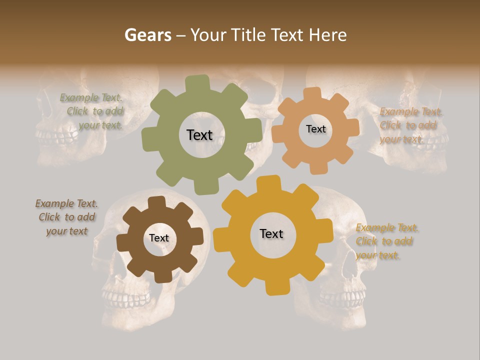 Background Person Head PowerPoint Template