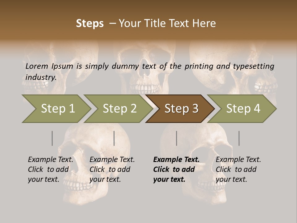 Background Person Head PowerPoint Template