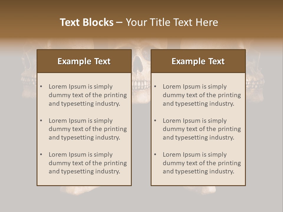 Background Person Head PowerPoint Template