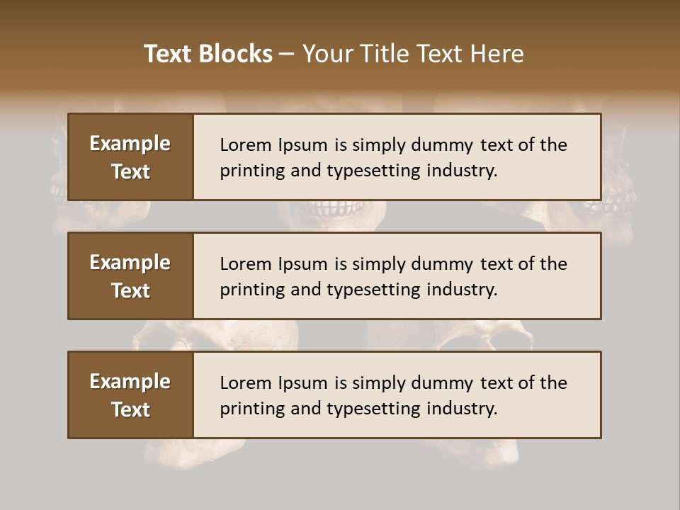Background Person Head PowerPoint Template