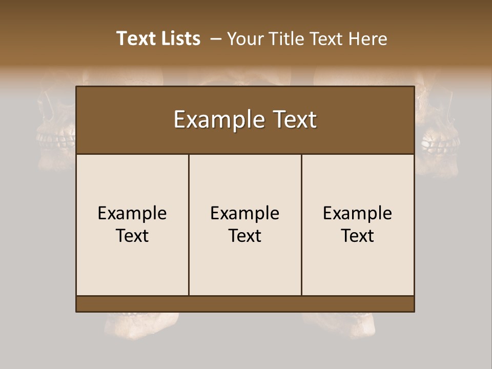 Background Person Head PowerPoint Template