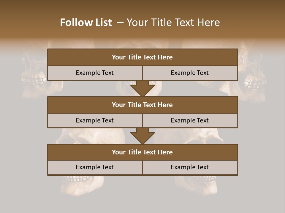 Background Person Head PowerPoint Template