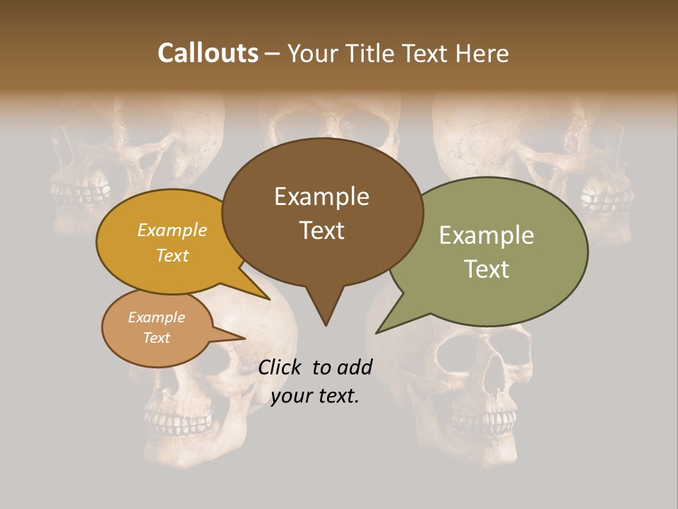 Background Person Head PowerPoint Template