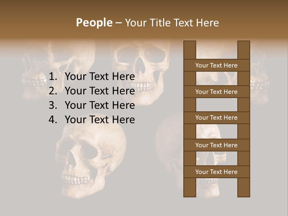 Background Person Head PowerPoint Template