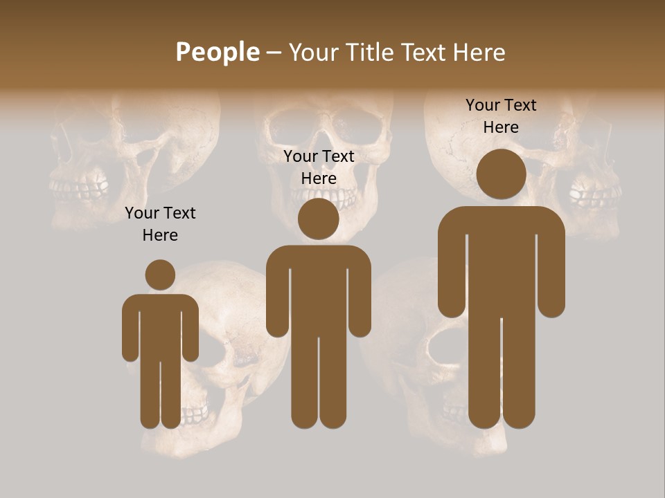 Background Person Head PowerPoint Template