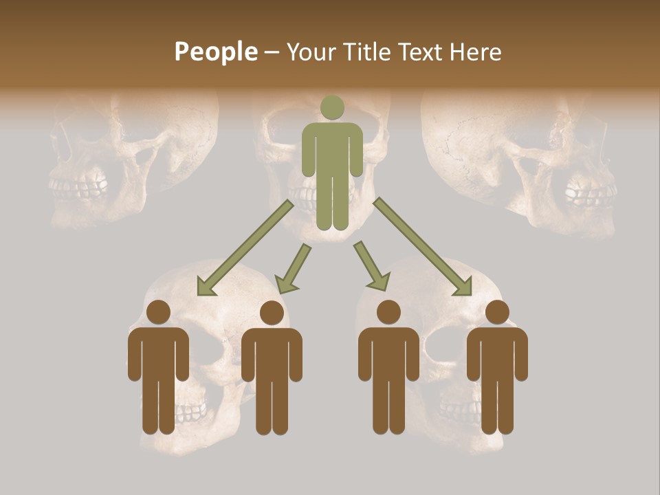 Background Person Head PowerPoint Template