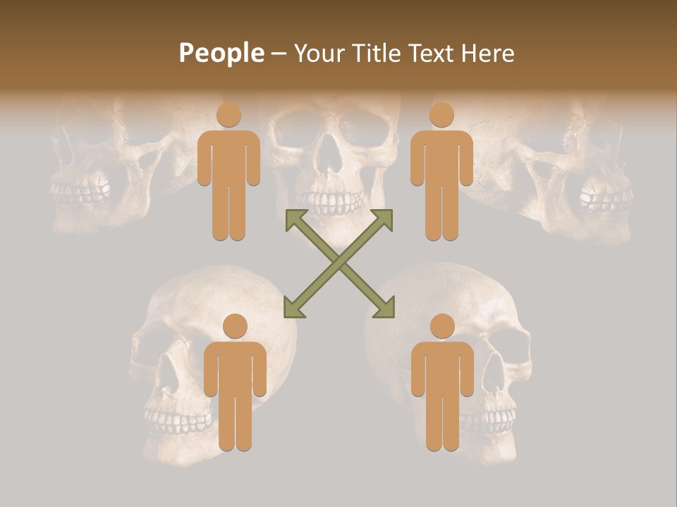 Background Person Head PowerPoint Template