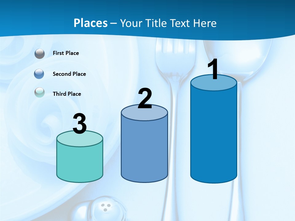 Table Fork Shaker PowerPoint Template