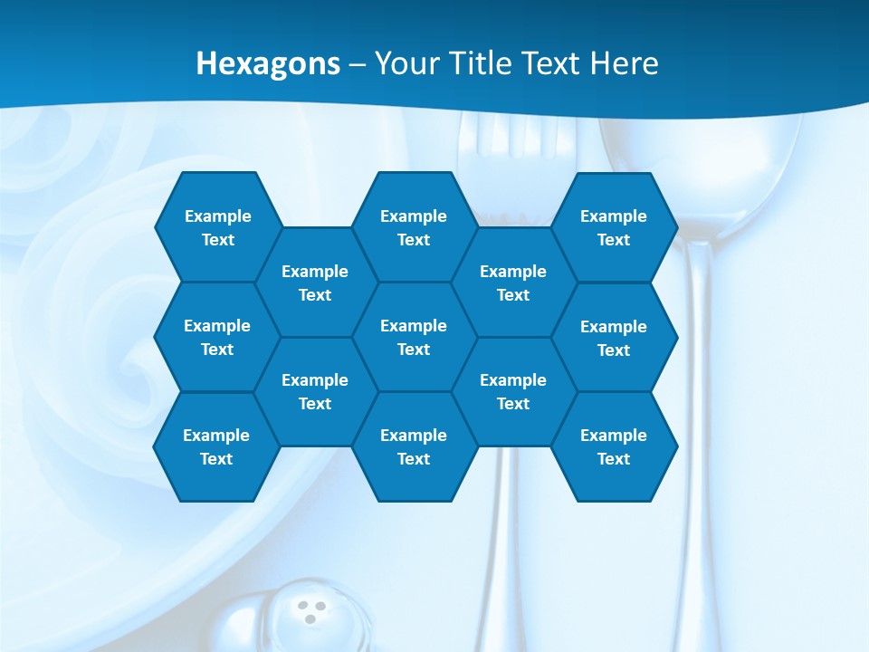 Table Fork Shaker PowerPoint Template