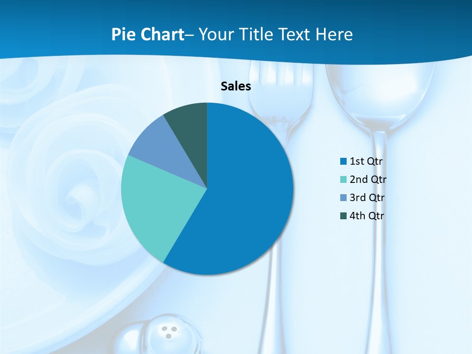 Table Fork Shaker PowerPoint Template